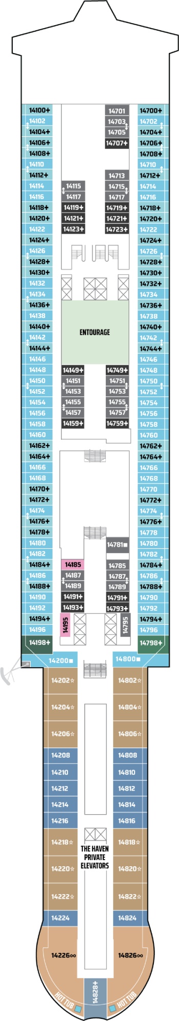 Deck 14 Plan