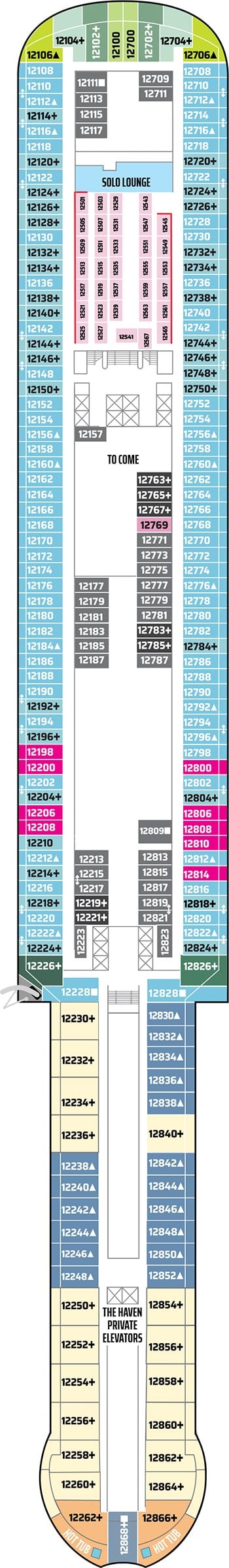 Deck 12 Plan