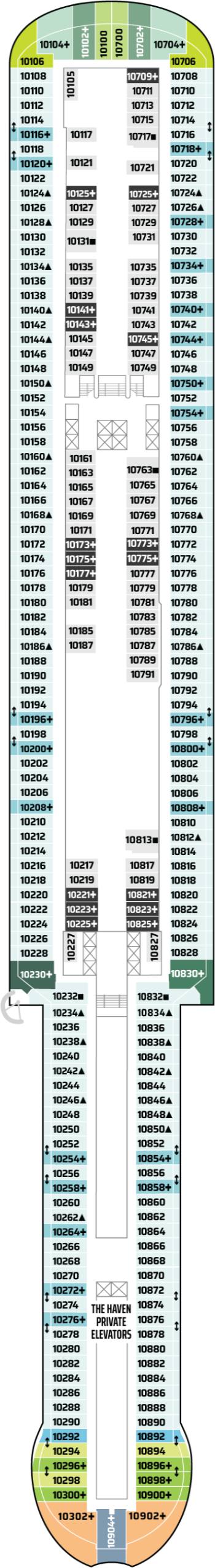 Deck 10 Plan