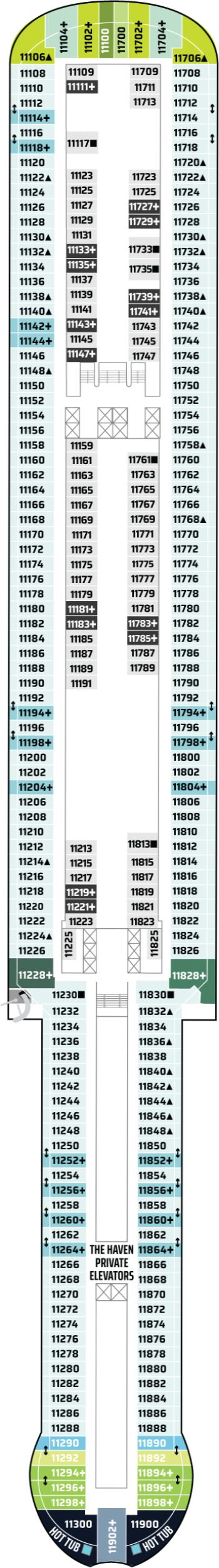 Deck 11 Plan