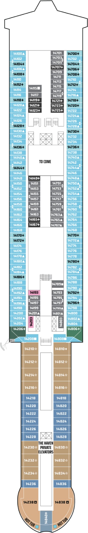 Deck 14 Plan