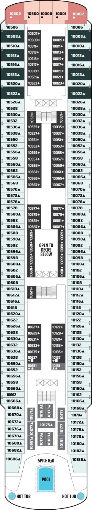 Deck 10 Plan
