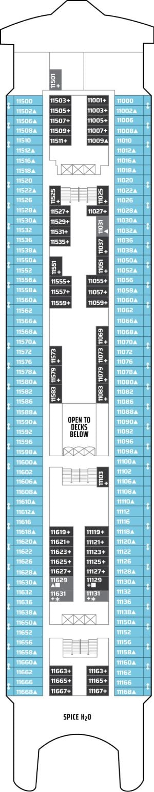 Deck 11 Plan