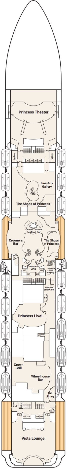 Deck 7 - Promenade Plan