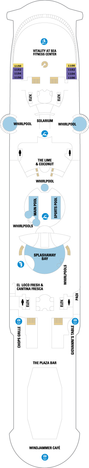 Deck 11 Plan
