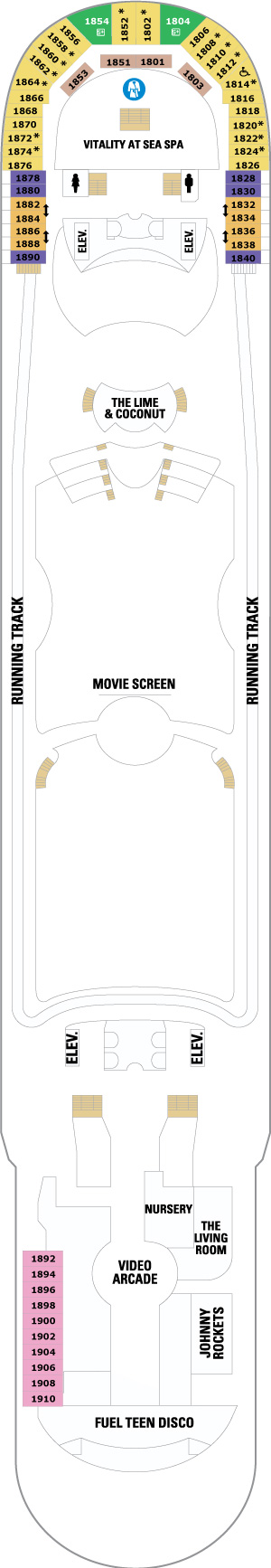 Deck 12 Plan