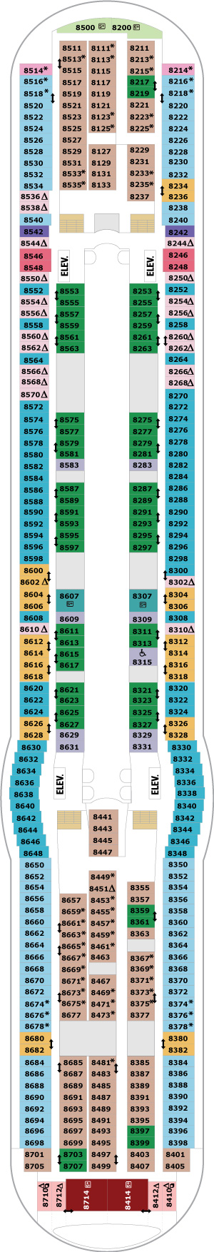 Deck 8 Plan