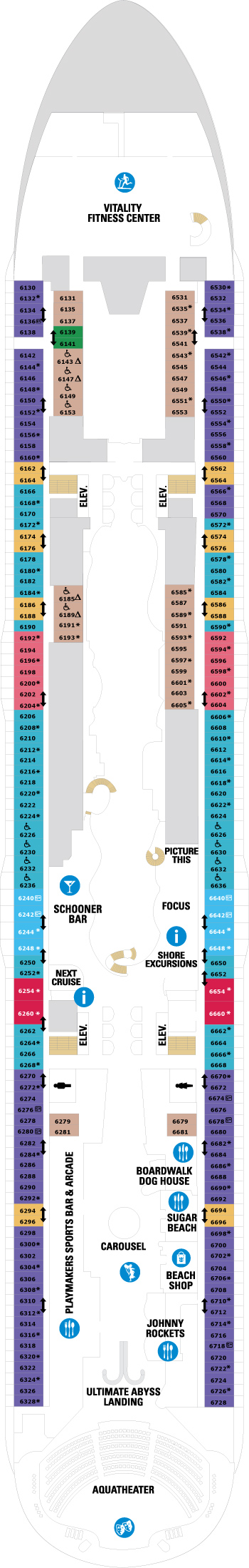 Deck 6 Plan