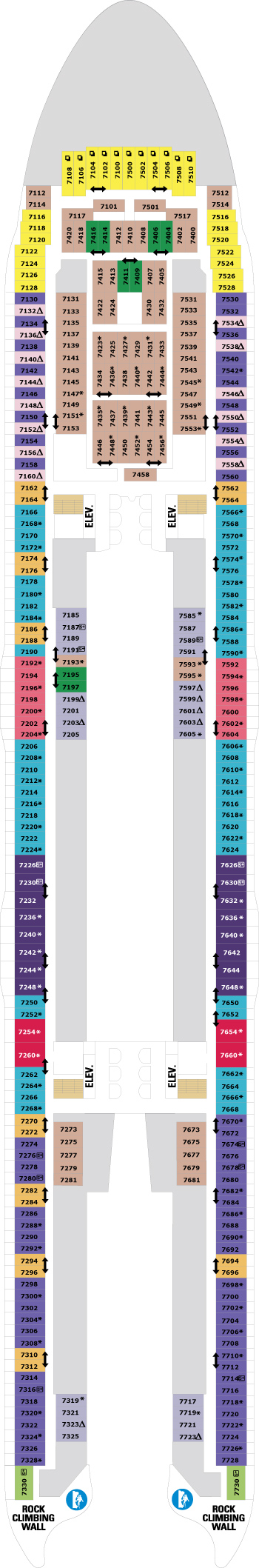 Deck 7 Plan