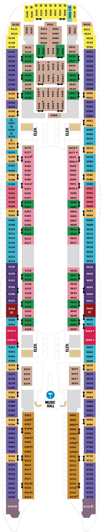 Deck 9 Plan