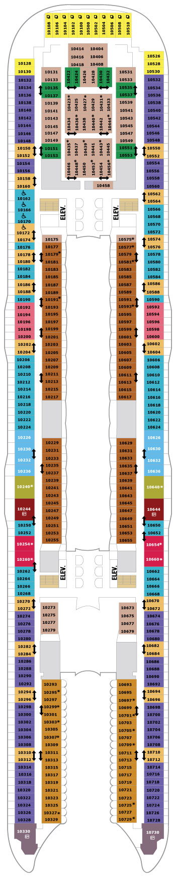 Deck 10 Plan