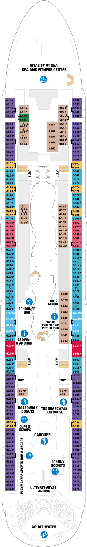 Deck 6 Plan