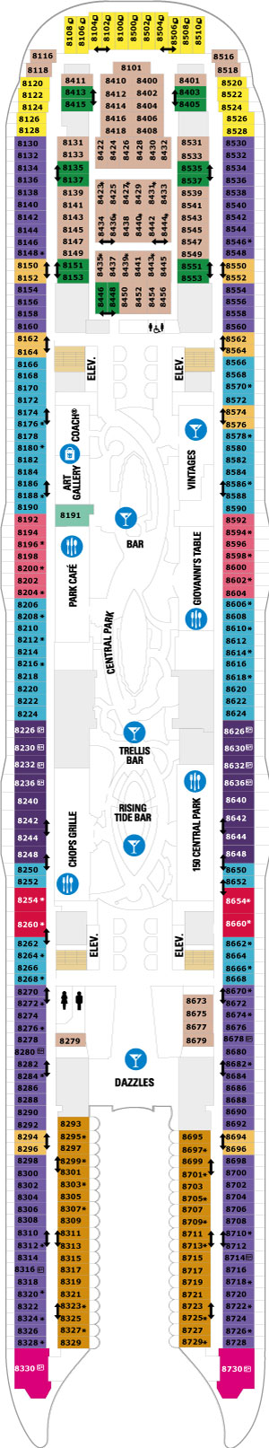 Deck 8 Plan
