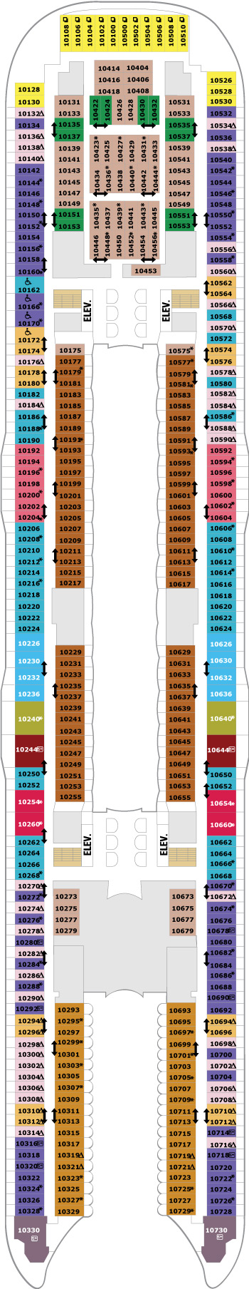 Deck 10 Plan