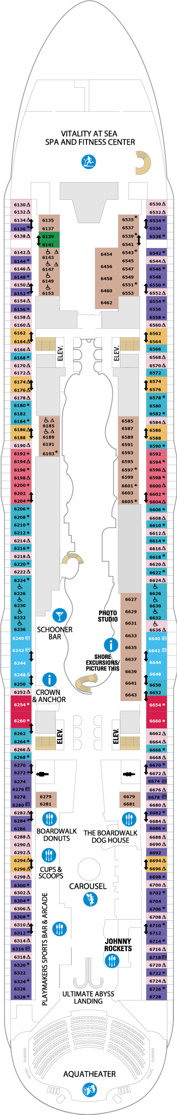 Deck 6 Plan