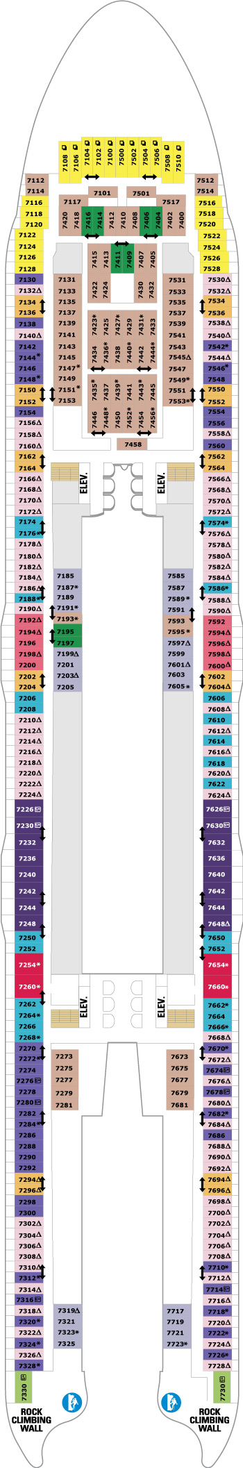 Deck 7 Plan