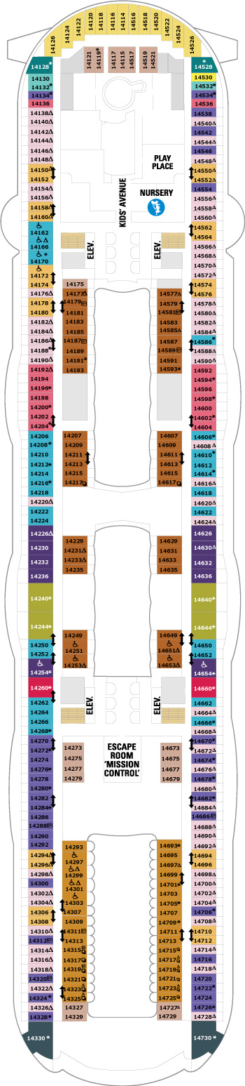 Deck 14 Plan
