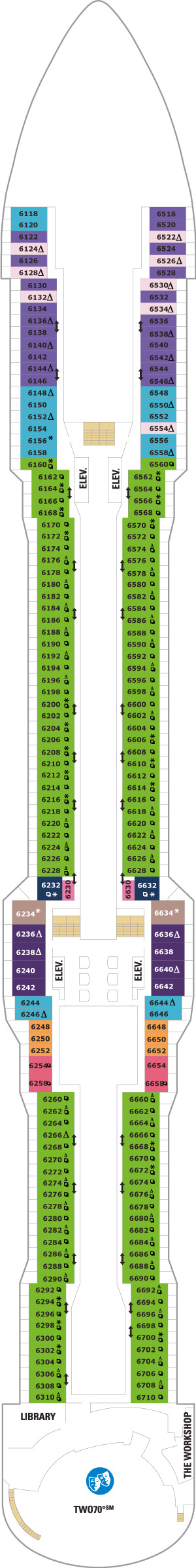 Deck 6 Plan