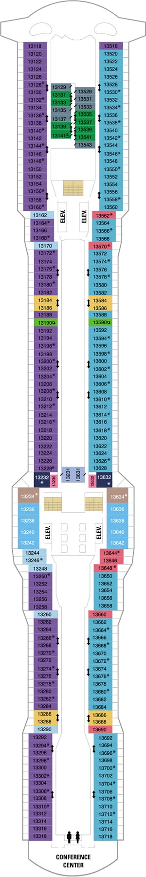 Deck 13 Plan
