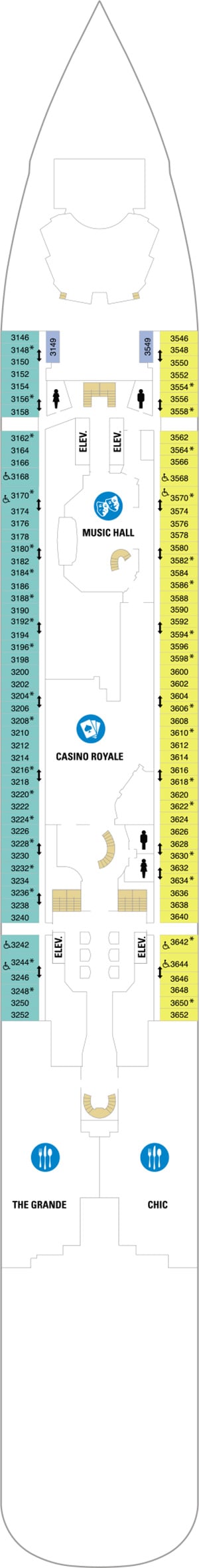 Deck 3 Plan