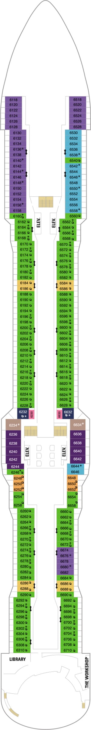 Deck 6 Plan
