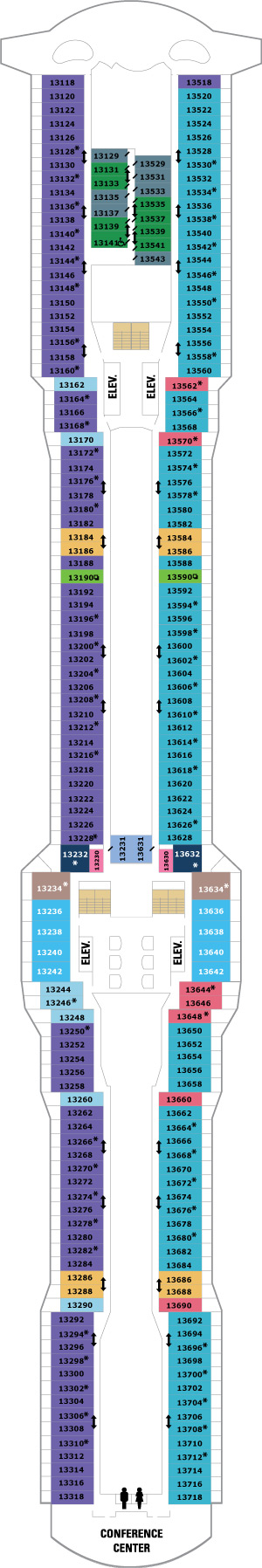 Deck 13 Plan