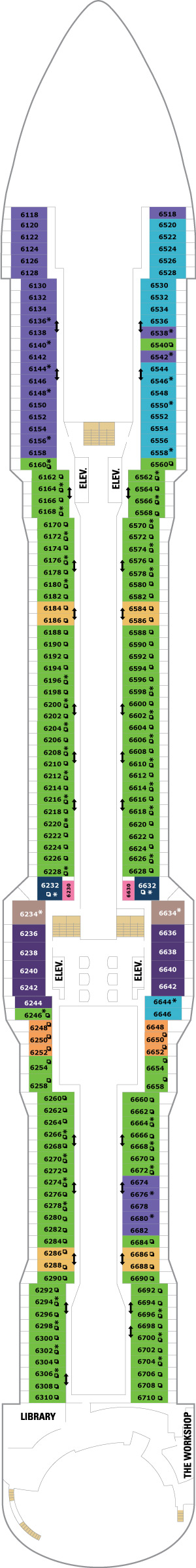 Deck 6 Plan