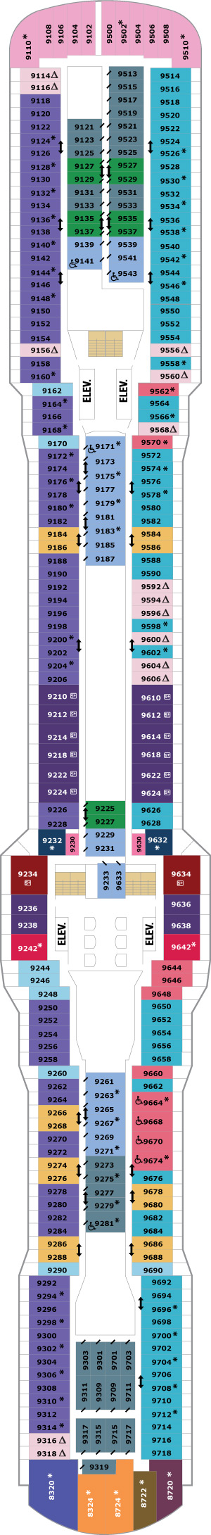 Deck 9 Plan