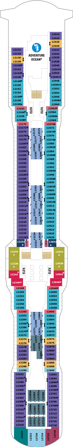 Deck 12 Plan
