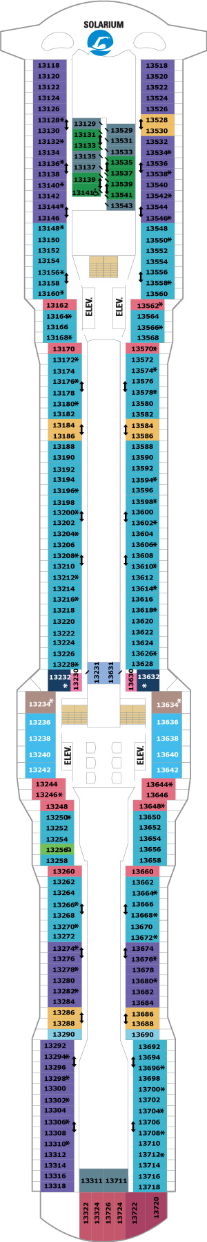 Deck 13 Plan
