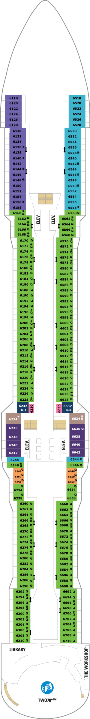 Deck 6 Plan