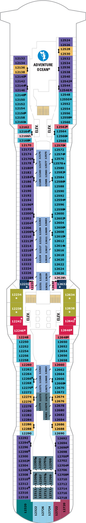 Deck 12 Plan