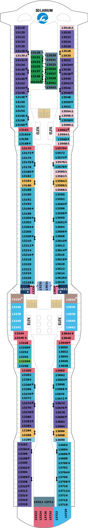 Deck 13 Plan