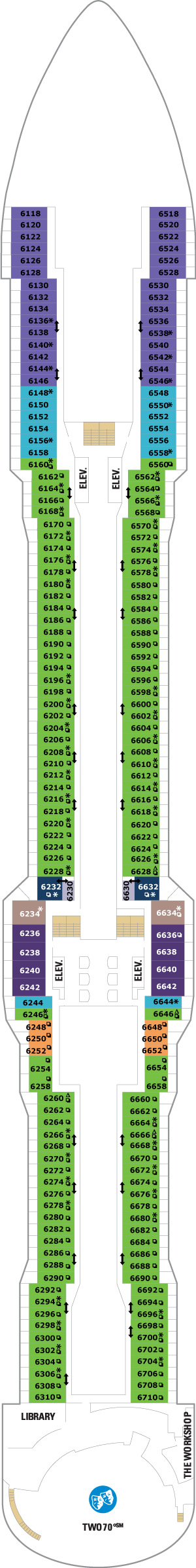 Deck 6 Plan