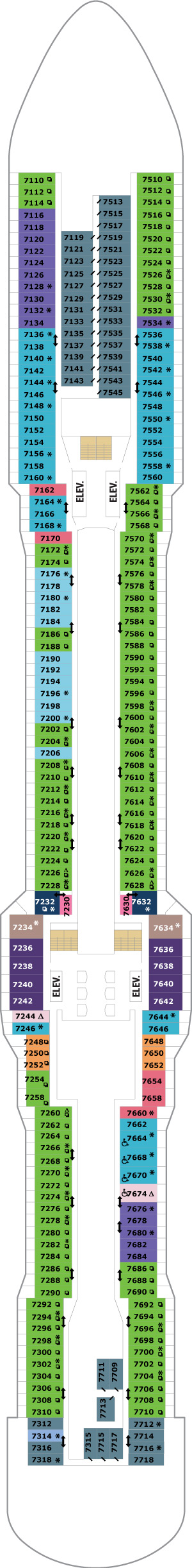 Deck 7 Plan