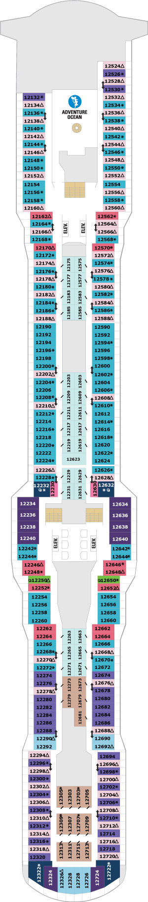 Deck 12 Plan