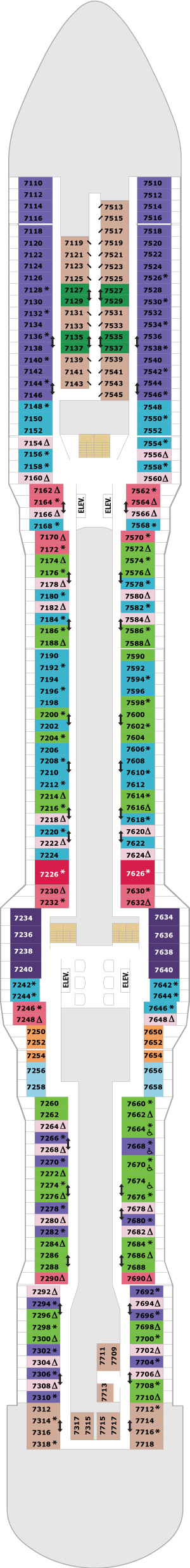 Deck 7 Plan