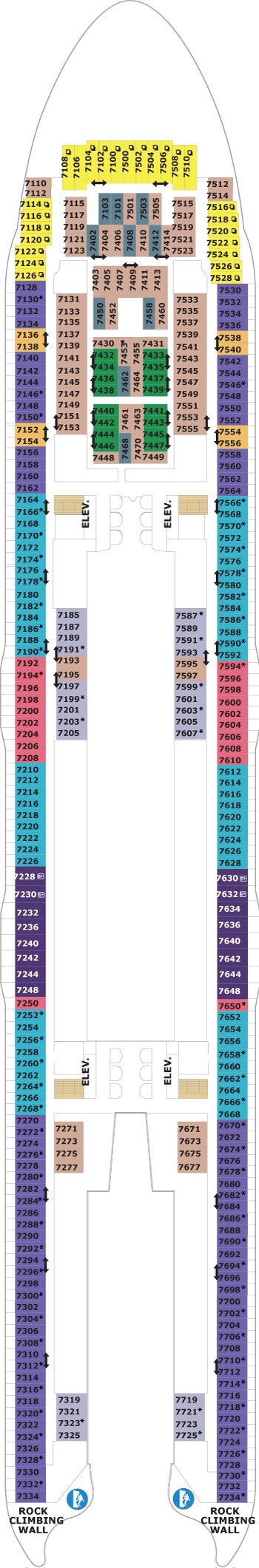 Deck 7 Plan