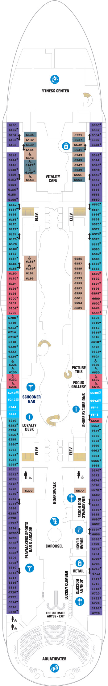 Deck 6 Plan