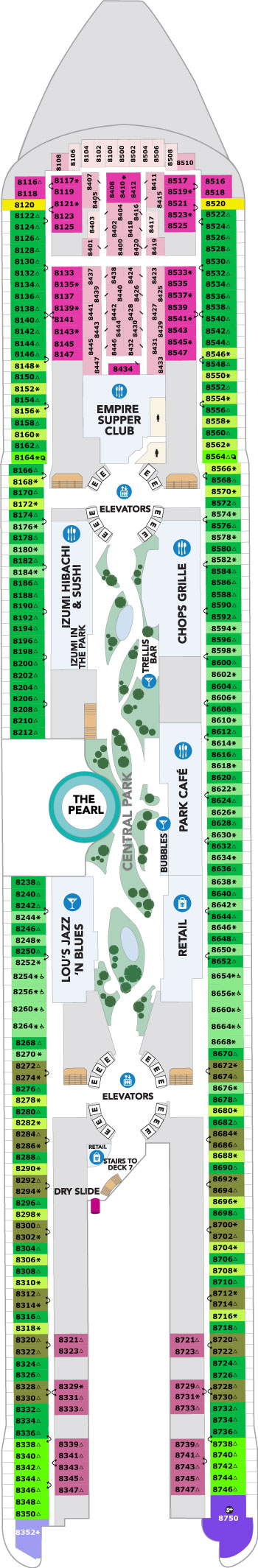 Deck 8 Plan