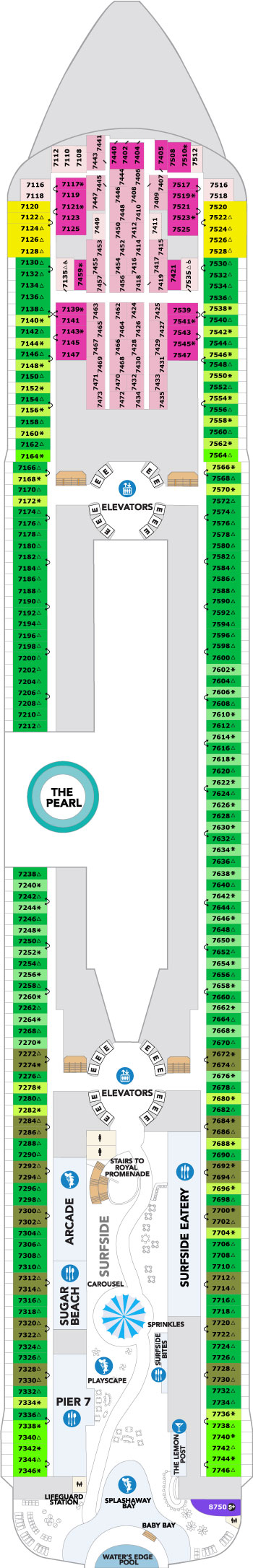 Deck 7 Plan