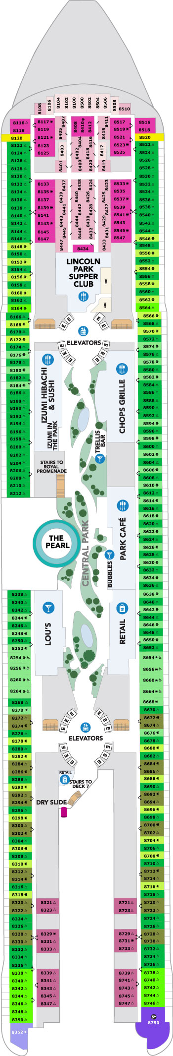Deck 8 Plan