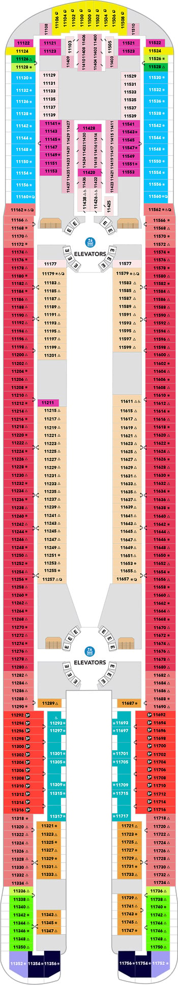 Deck 11 Plan