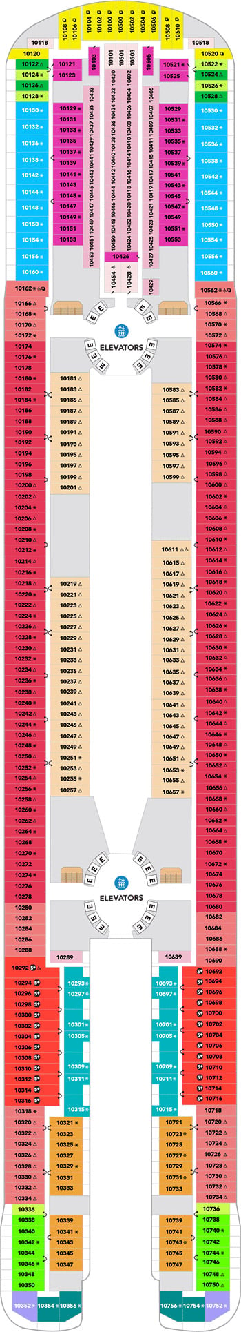 Deck 10 Plan