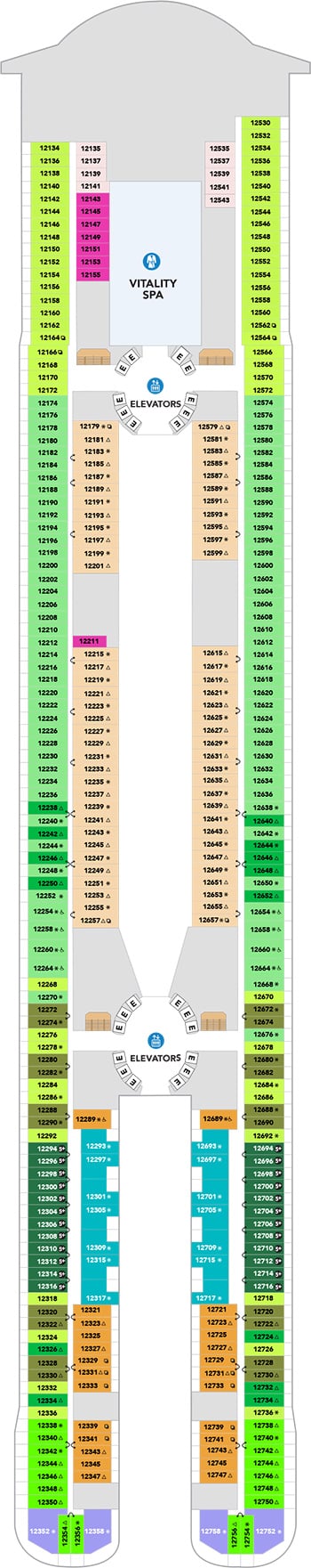 Deck 12 Plan