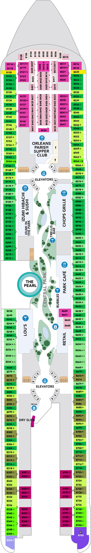 Deck 8 Plan