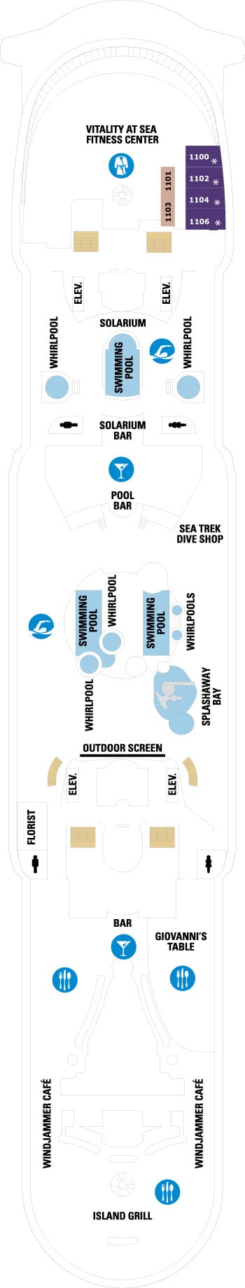 Deck 11 Plan
