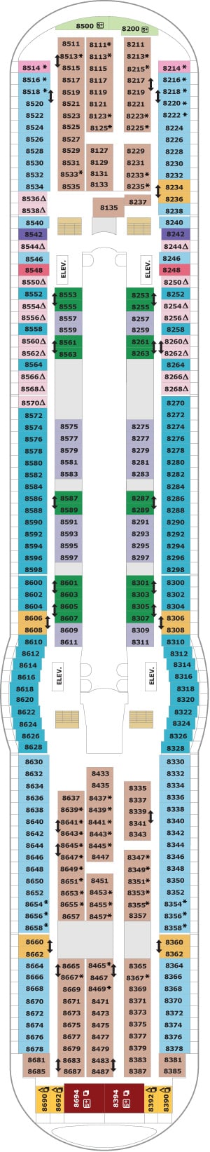 Deck 8 Plan