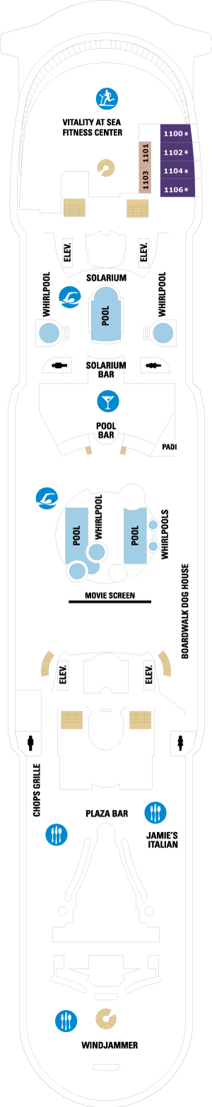 Deck 11 Plan