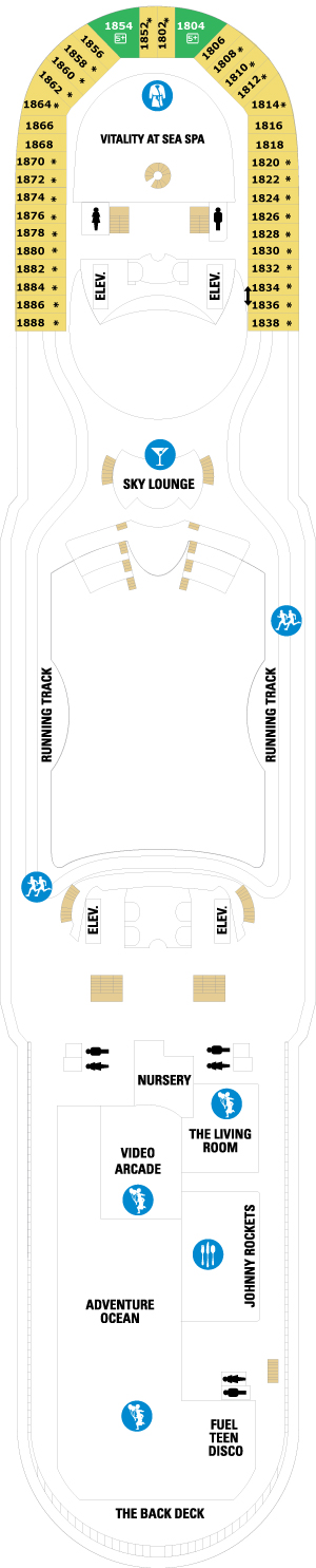 Deck 12 Plan